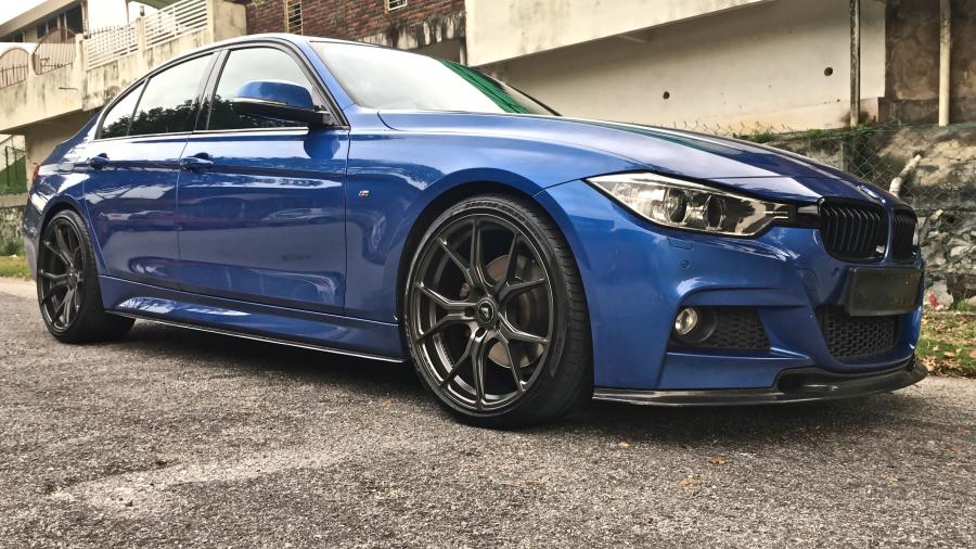  BMW 328i Sedan by Autofuture Design on Vorsteiner Wheels (V-FF 103) 2017 года  (фото 20 из 42)